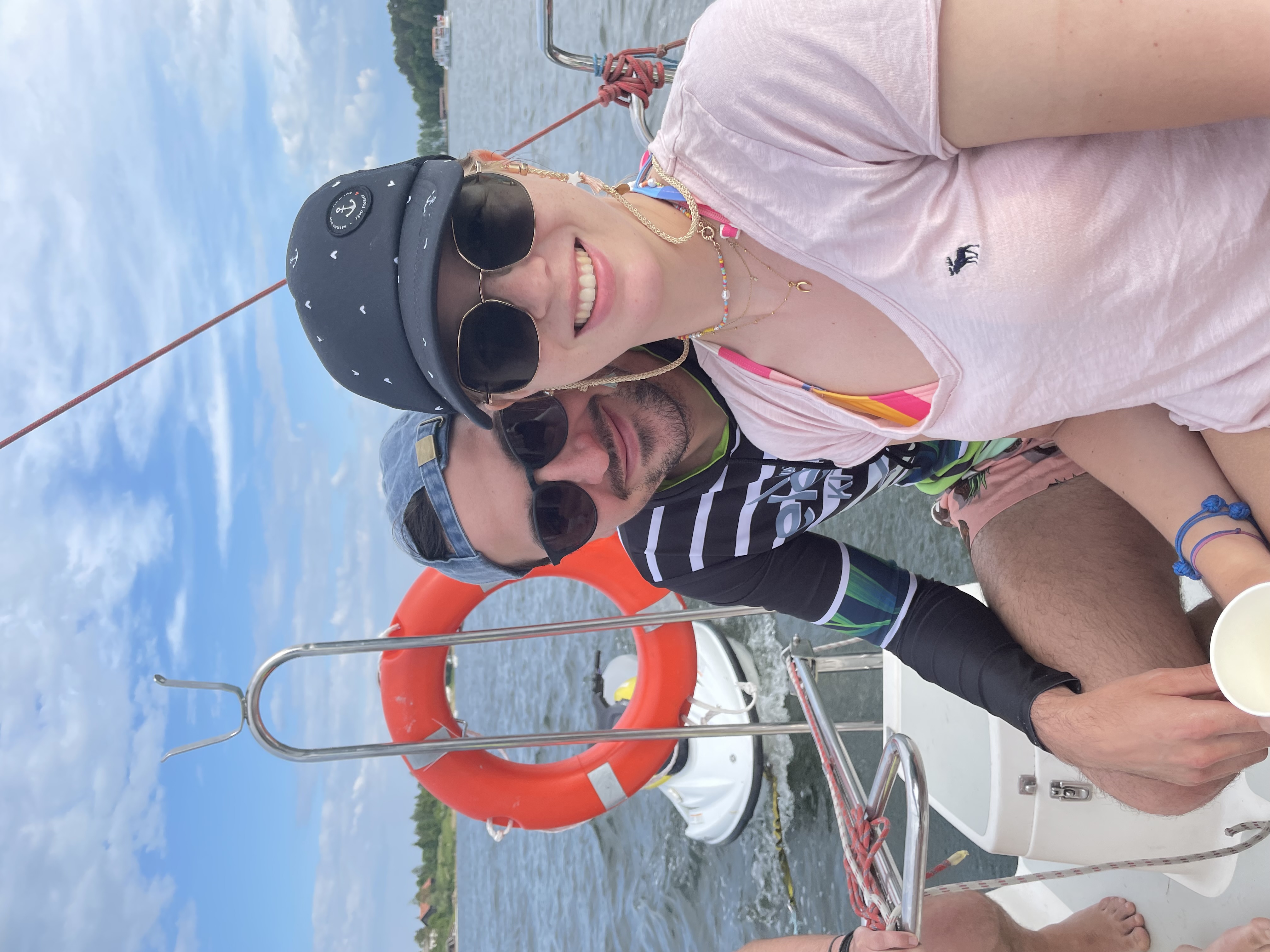 Pierwsze wspólne żagle